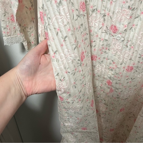 Willow Creek VINTAGE Long Sleeve Nightgown Dress SMALL - Picture 6 of 7